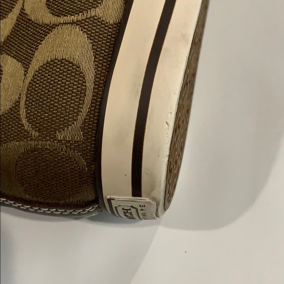 Coach Signature High-Top Sneakers - Picture 11 of 11